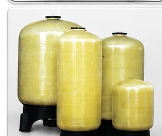 FRP media filter vessels of varying sizes